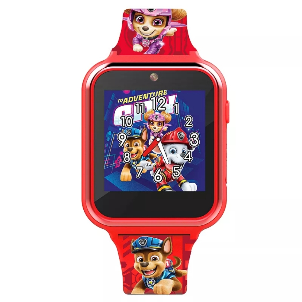 Nickelodeon Paw Patrol NIB Kids Red Touch Screen Interactive Smart Watch 42mm 3+